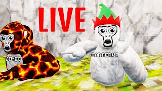 🔴Gorilla tag LIVE playing GORILLA TAG JOIN🔴 [upl. by Ahsenik]