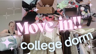 COLLEGE MOVE IN vlog  GCU dorm TOUR  Decorate with me [upl. by Arabela]