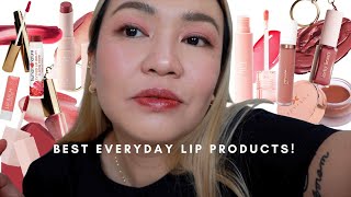 BEST EVERYDAY LIP PRODUCTS NONDRYING [upl. by Lytsyrk]