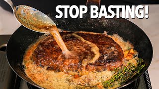 Why I STOP basting my steaks with BUTTER [upl. by Oleg]