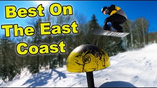 Snowboarding at Killington Ski Resort  Season 5 Day 72 [upl. by Lonier]