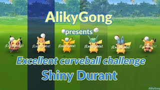 Excellent Curveball Challenge 632 Shiny Durant [upl. by Nalyk]