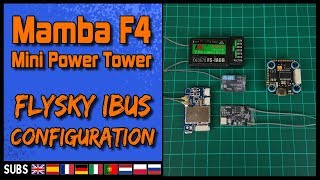 Mamba F4 Mini Power Tower  FLYSKY iBUS Setup [upl. by Nonnel262]