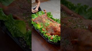 pig recipe cooking videoyoutubeshorts trendingshorts viralvideo [upl. by Chema]