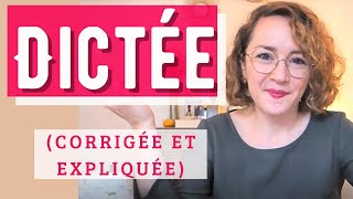 Dictée de français corrigée et expliquée dictée du brevet de français 2019 [upl. by Analra]