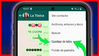 Cómo cambiar el tipo de letra en WhatsApp con una tipografía que otros también puedan ver [upl. by Shannan]