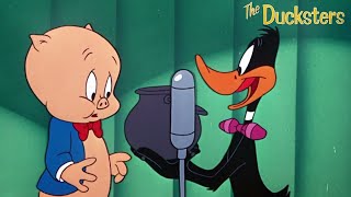 The Ducksters 1950 Looney Tunes Porky Pig and Daffy Duck Cartoon Short Film  Review [upl. by Huxley932]