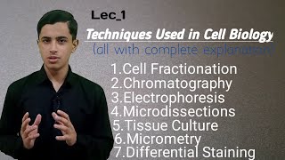 All Techniques used in Cell Biology Cell FractionationTissue Culture etc Class 11 Lecture1 [upl. by Nirrok]