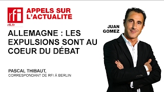 Allemagne  les expulsions sont au cœur du débat [upl. by Gnidleif]