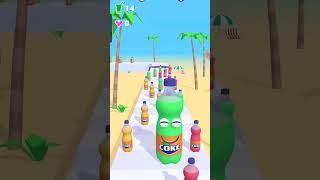 Coke bottle juice run gaming videoshortstrending level 128 [upl. by Myrah725]