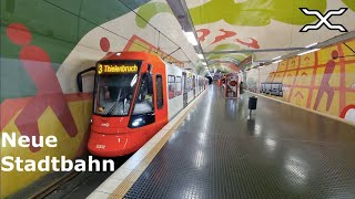 Neue Stadtbahn Köln  HF6  KVB  Bombardier Flexity Swift [upl. by Arotahs706]