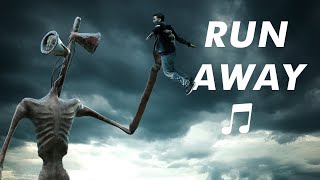 SIREN HEAD  RUN AWAY SONG ► Horror Skunx [upl. by Edee]