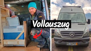 KÜHLBOX Schublade mit Vollauszug im Camper Ausbau  Sprinter Ausbau [upl. by Aida]