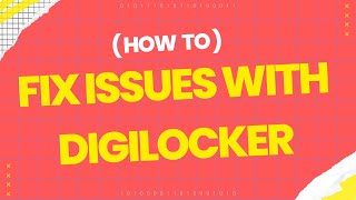 How to fix issues with Digilocker [upl. by Dominic]