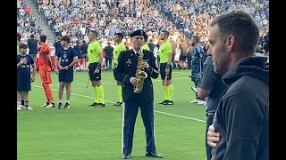 National Anthem Sporting KC Saxophone [upl. by Mikes292]