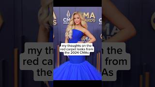 Thoughts on the red carpet looks from the 2024 CMAs [upl. by Milburn175]