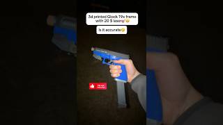 Shooting 3d printed glock with 20 laser🤯🎯viral customguns glock firearmreview [upl. by Georgianne169]