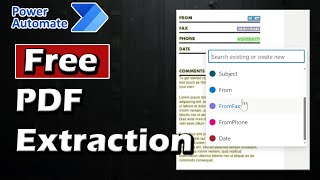 Extract Data from PDFs with Azure Document Intelligence amp Power Automate  No Premium Licenses [upl. by Falk47]