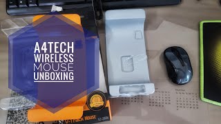 A4TECH G3 280N Wireless Mouse Unboxing [upl. by Airdnahs]