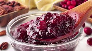 Basic Cranberry Sauce [upl. by Atinav]