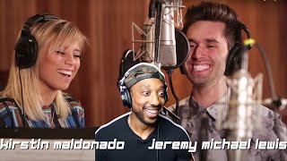 Disney Love Medley feat Kirstin Maldonado Jeremy Michael Lewis Reaction [upl. by Anaujik]