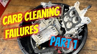 Carburetor Cleaning Solutions Tested  PART 1 [upl. by Lihcox429]