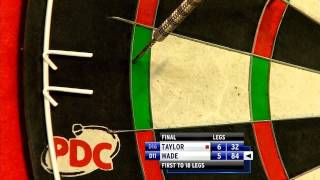 PDC World Matchplay 2012 Final  Phil Taylor vs James Wade [upl. by Pyotr457]