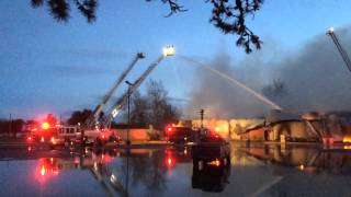 South Albany High School Fire [upl. by Drareg]