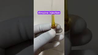 Atropine injection atropine atropineyt iv ivuse [upl. by Kermit652]