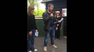 Jason Merrells opens the Red Panda exhibit [upl. by Leidgam]