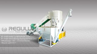 post industrial granulator agglomerator [upl. by Suedaht596]