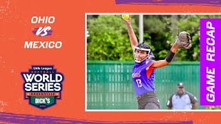 Game Highlights West Virginia vs Mexico  Junior League Softball World Series [upl. by Nisay41]