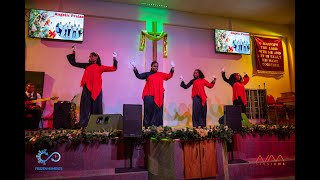 Kirk Franklin HosannaPraise Dance by Angelic Praise [upl. by Avilla]