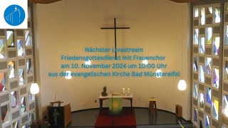 Gottesdienst am 10 November 2024 [upl. by Akerley]