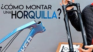 ¿Cómo montar una horquilla y dirección mtb [upl. by Hras617]