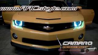 20102013 Chevy Camaro SS ColorSHIFT ORACLE Halo Kit by Advanced Automotive Concepts [upl. by Mordecai191]