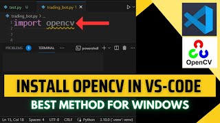 How to Install OpenCV in Visual Studio 2023 [upl. by Gerg]