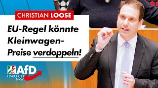 Euro7Norm muss verhindert werden – Christian Loose AfD [upl. by Nevaed]