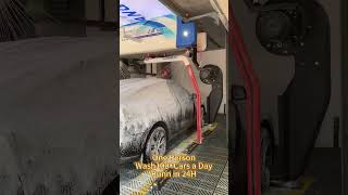 Contactless car wash with 24hour efficiencycarwash carwashing [upl. by Oicor]