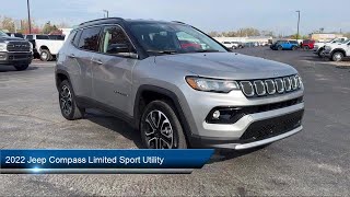 2022 Jeep Compass Limited Sport Utility Toledo Carleton Sylvania Temperance Petersburg Oregon [upl. by Silver301]