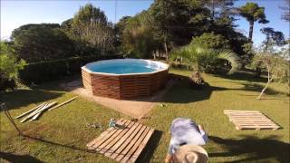 Piscina de Pallets [upl. by Niwrehs620]