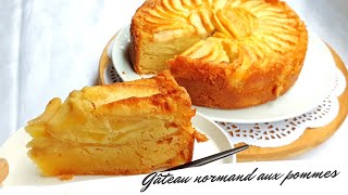 Gâteau Normand aux pommes facile et rapide [upl. by Ientruoc388]