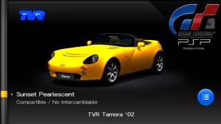 TVR Tamora 02  Gran Turismo PSP  Showcase [upl. by Yasu63]