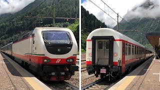 INVIO DI VETTURE IC E NJ DEVIATI DELLA PONTEBBANA RAILJET 20 E MOLTO ALTRO A FORTEZZA 22 [upl. by Azar]