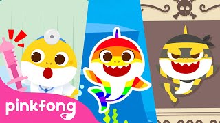 Baby Shark BEST Cartoon Episodes 2hr  Compilation  Story and Song for Kids  Pinkfong Baby Shark [upl. by Almeta753]