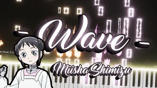 Wave  清水美依紗 Piano Cover  quotMy Wife has no Emotionquot ending [upl. by Batish175]