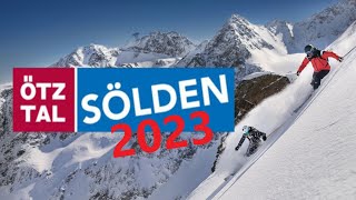 Best Skiing 2023 Sölden Austria [upl. by Enyawal]