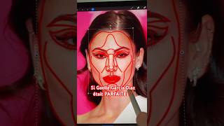 Si Gaëlle Garcia Diaz était PARFAITE ⁉️👀 perfectface artchallenge celebrity youtubeuse [upl. by Marquita83]