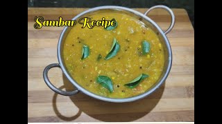 Sambhar recipe  Homemade Sambhar  होटल जैसा टेस्टी सांभर घर पर बनाने का आसान तरीका [upl. by Karyn]