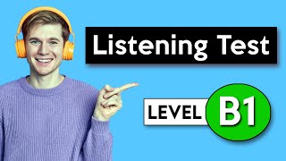 B1 Listening Test  English Listening Test [upl. by Ong521]